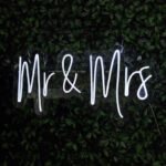 Mr & Mrs Neon Sign