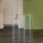 Round Clear Plinths