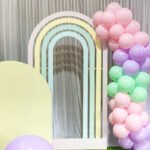 Pastel Rainbow Arch