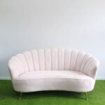 Pink Velvet Seat