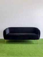 Black Velvet Seat - Image 2