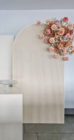 Nude Ripple Arch Backdrop