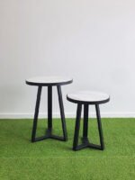 Marble Side Table Set