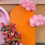 Orange Arch Backdrop