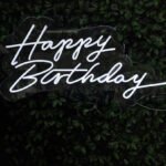 Happy Birthday Neon Sign
