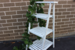 Mini White 3-Step Ladder - Image 2