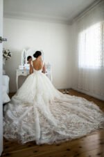 Dresser with Mirror and Stool - Image 2