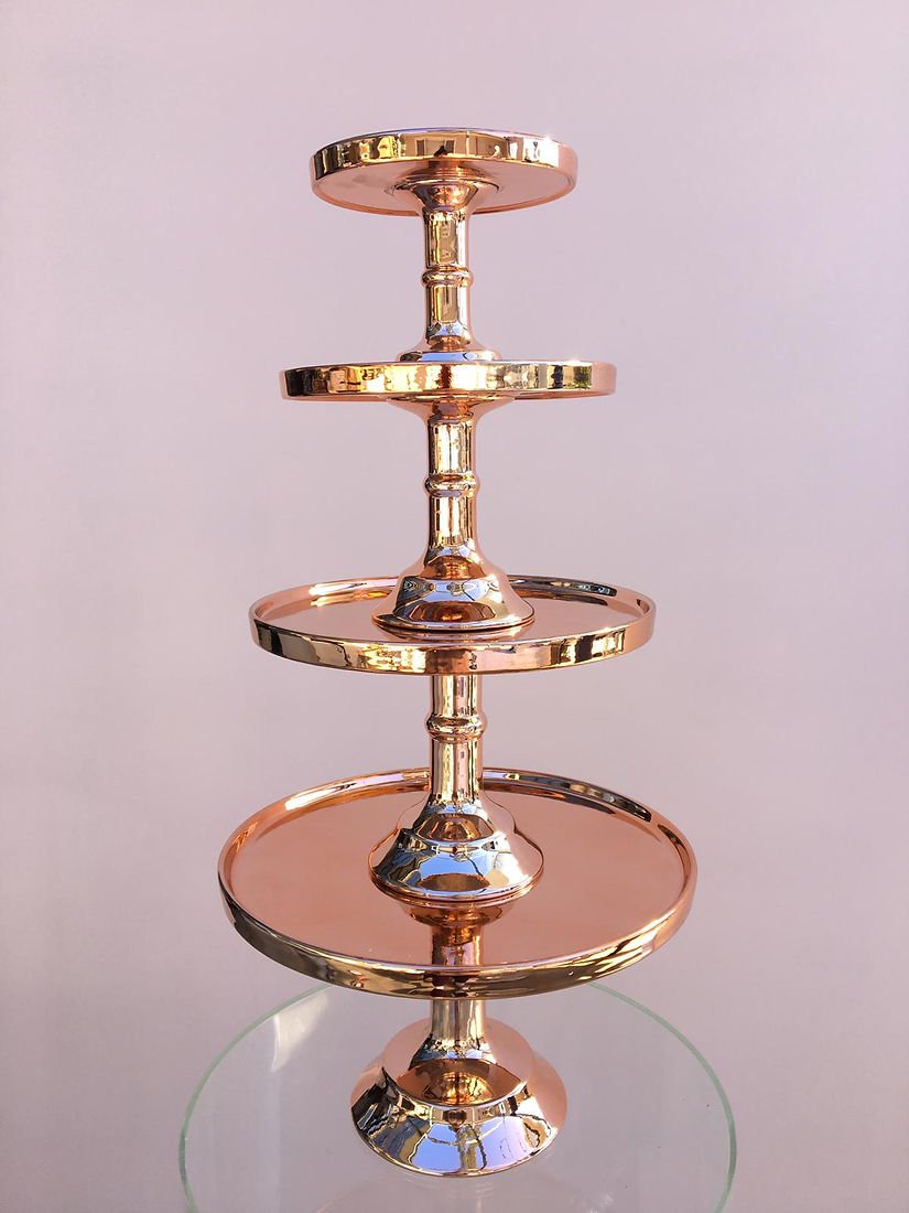 bead3e_6b24684cb14c43a9bd9fb203bc9e1112mv2.jpeg Rose Gold Cake Stands - Image 1