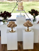 White Square Plinths