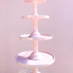 Pastel Pink Cake Stands