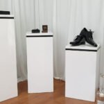 Striped Square Plinths