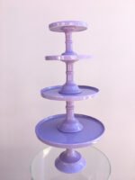Pastel Purple Cake Stands