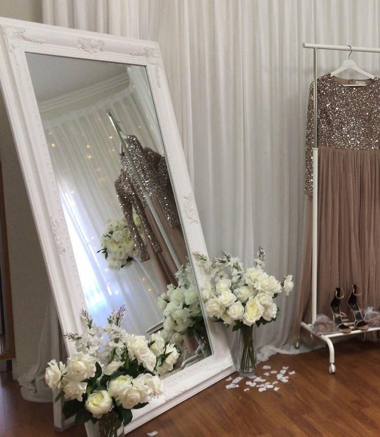 bead3e_b454155b81b5492aac6628d4bd3c1594mv2.jpg XL White Mirror - Image 1