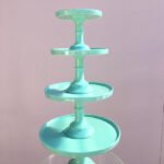 Mint Green Cake Stands