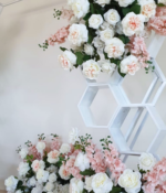 White Honeycomb Arch - Image 2