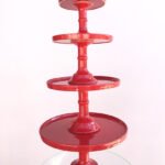 Red Cake Stands