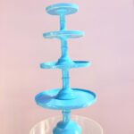 Pastel Blue Cake Stands